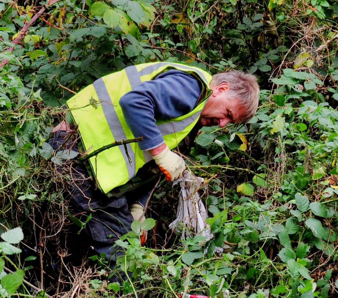 Bill finds something nasty in the woodland.