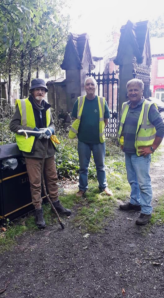 Bill, Russ and Pete at the Gates in 2019