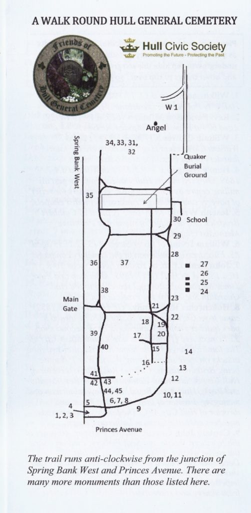 Guided walk leaflet