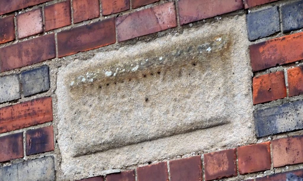 Sherwood Terrace name plate