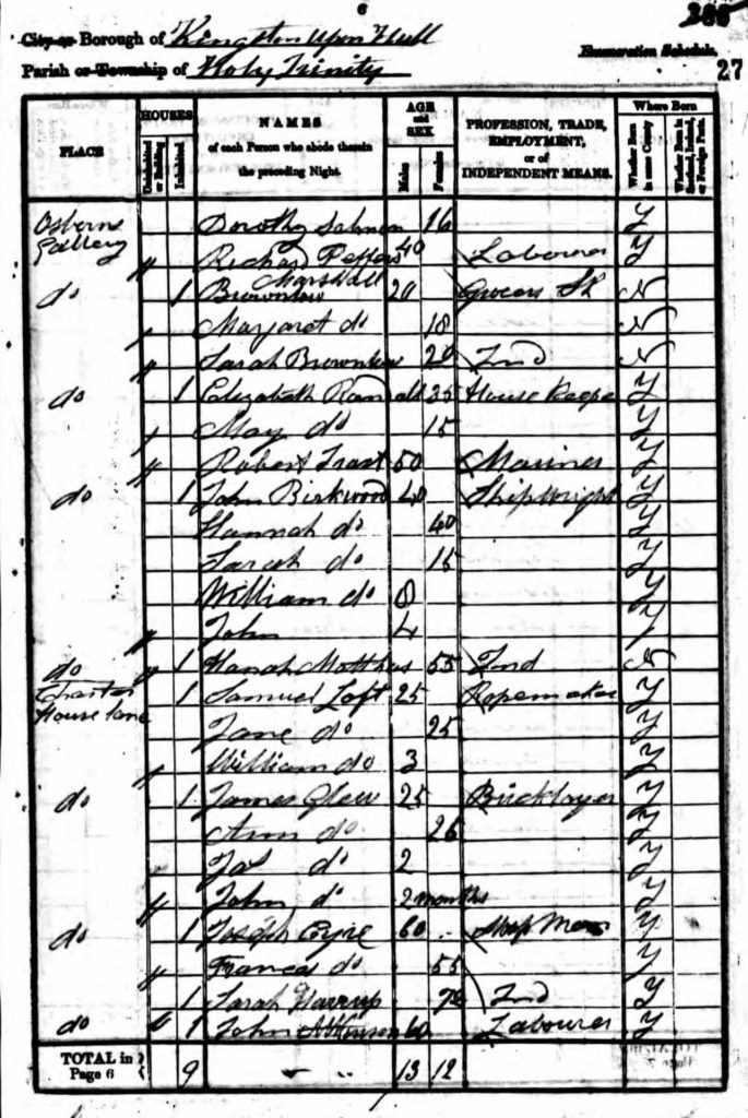 1841 return for Matthas 