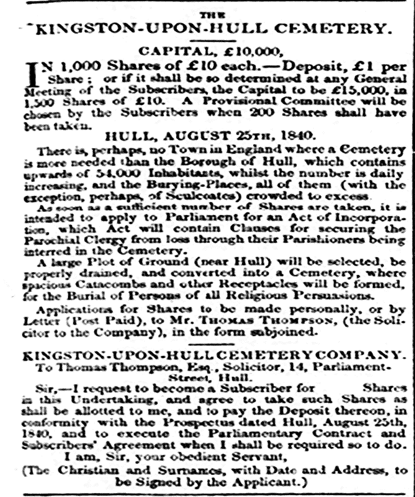 Fig 3. Hull Packet, August 1840.