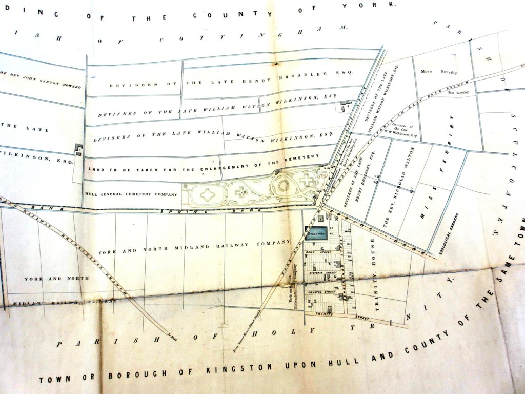 1854 map of HGC