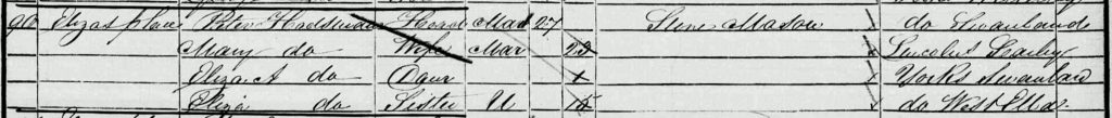 1851 census Peter Hodsman