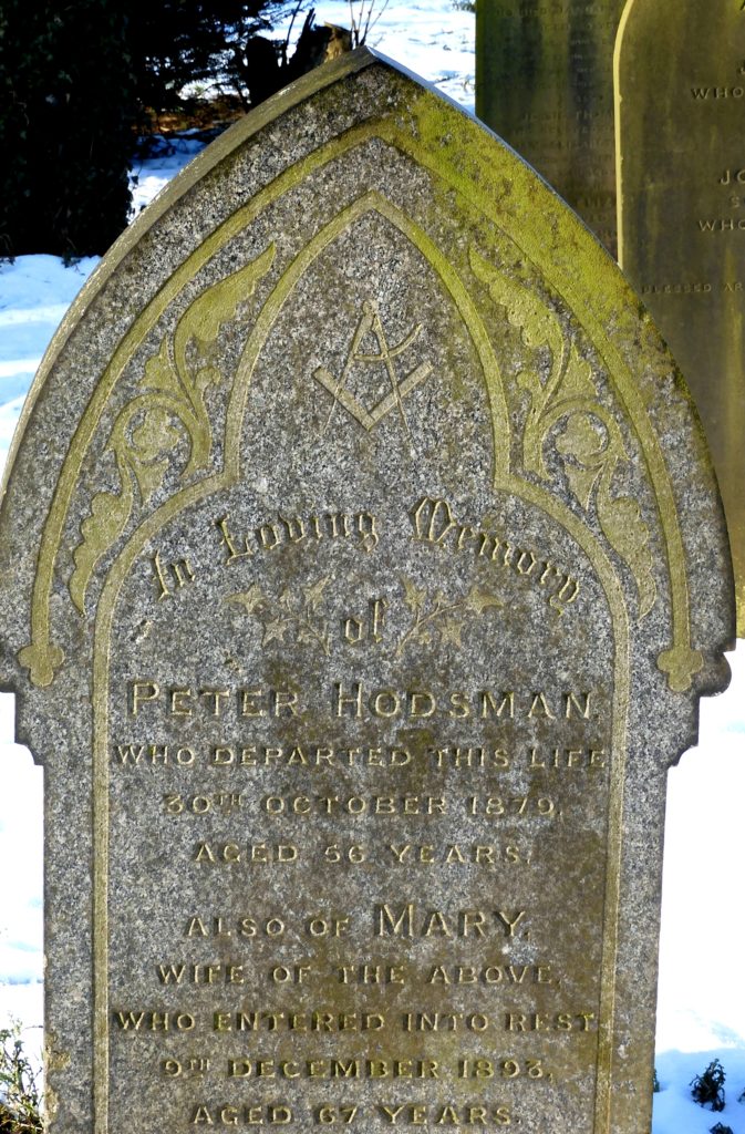 Hodsman headstone