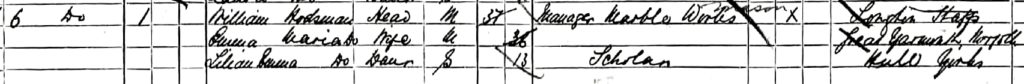 1891 census a
