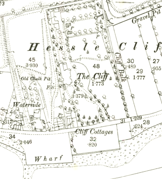 Thompson cliff house map