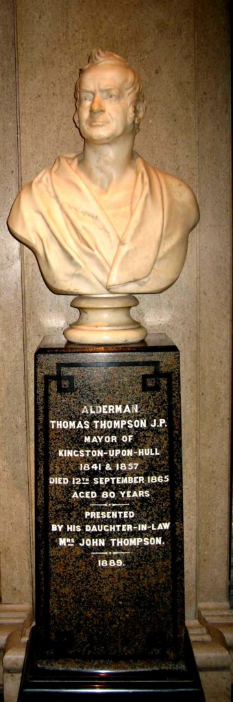 Thos Thompson bust