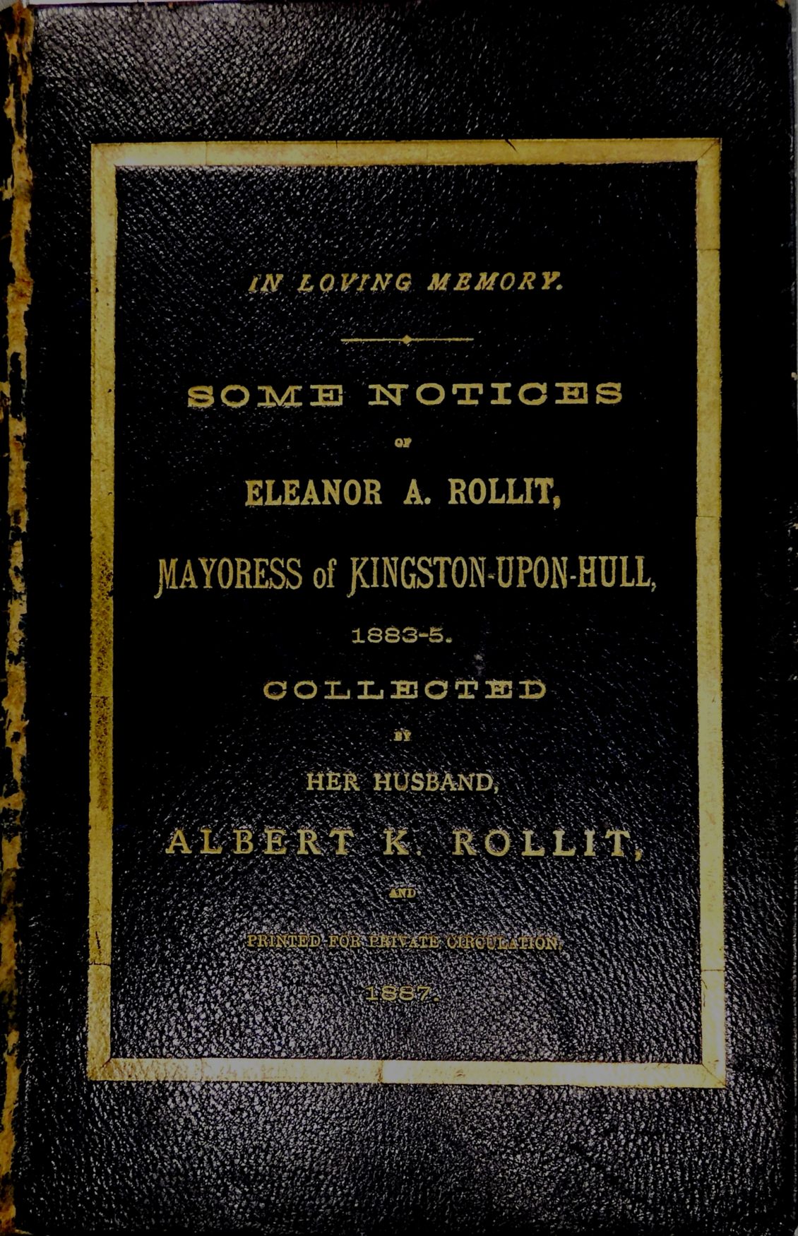 Rollit Memorial Book