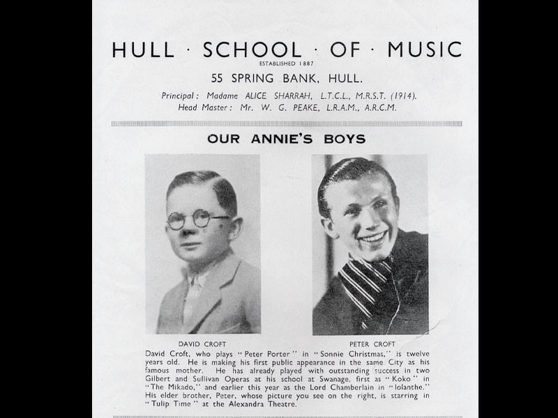Hull School of Music promotional material
