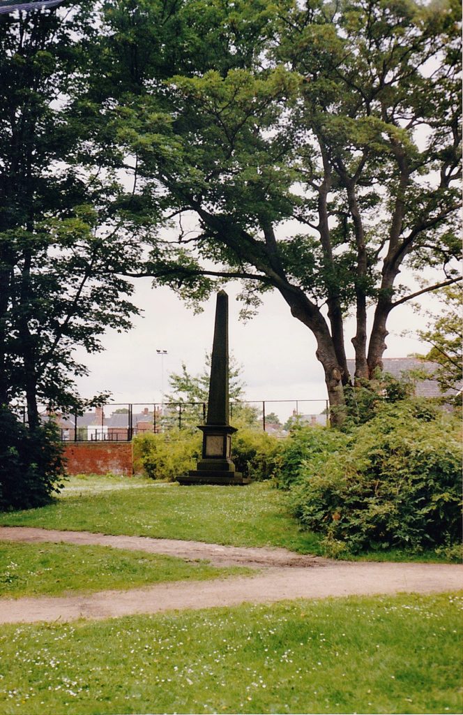 cholera monument 1993